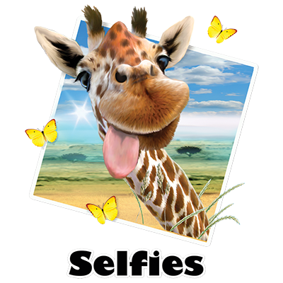 TRANSFER GIRAFFE SELFIE