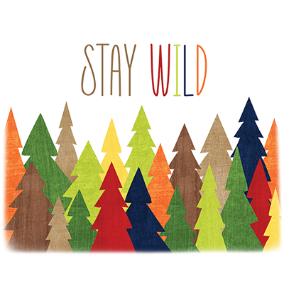 TRANSFER STAY WILD FOREST