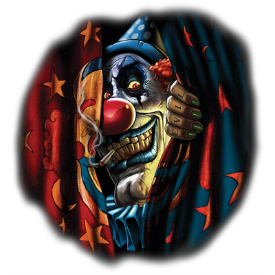TRANSFER CIRCUS CLOWN