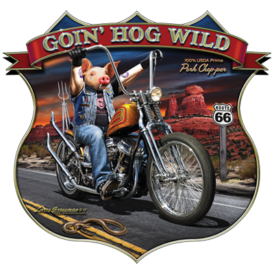 TRANSFER GOIN' HOG WILD