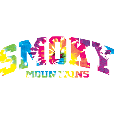 TRANSFER SMOKY MOUNTAINS ARCH TIE DYE