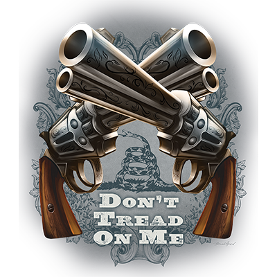 TRANSFER DON'T TREAD ON ME GUNS
