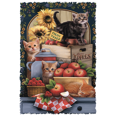 TRANSFER APPLES AND BERRIES