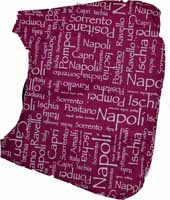 BORSA A SACCO PARIS - SCRITTA NAPOLI