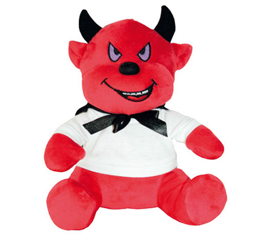 Peluche diavoletto con t-shirt personalizzabile
