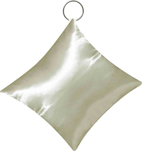 Federa minicuscino in raso 15x15cm