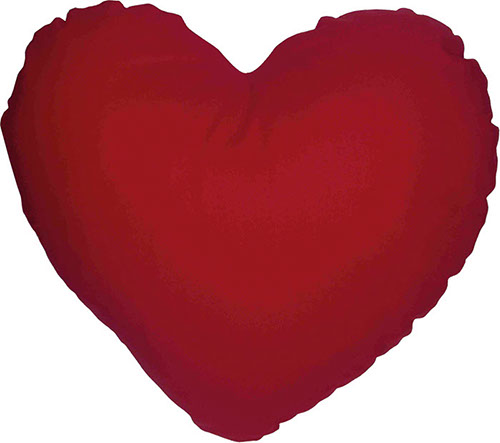 Federa minicuore tinta unita cotone 20x20