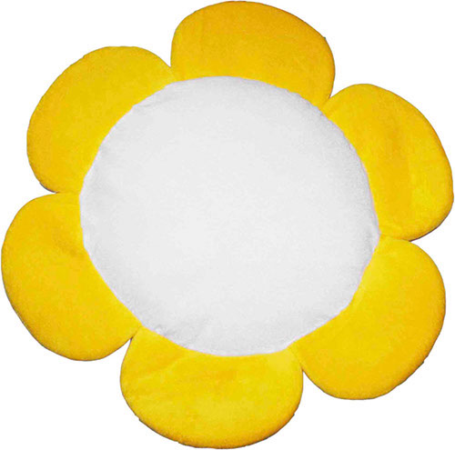 Federa cuscino fiore con petali colorati Ø 240