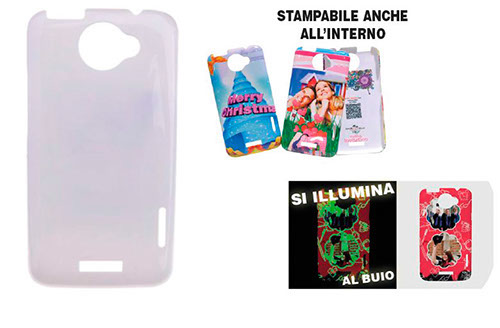 COVER 3D PER HTC ONE/X LUCIDA E LUMINOSA