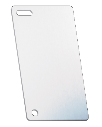 INSERTO IN ALLUMINIO PER IPOD TOUCH 5 COD. IPT5