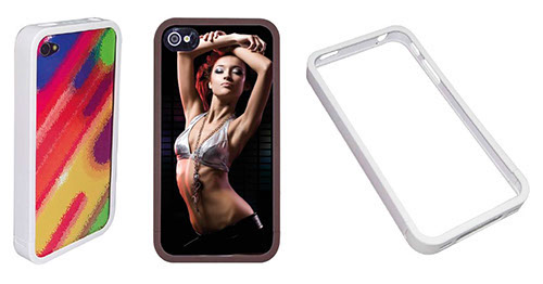 CORNICE X IPHONE 4/4S IN PLASTICA (NO INS.)