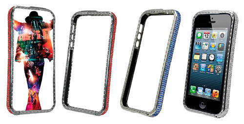 CORNICE PER IPHONE 5 CON STRASS (NO INS.)