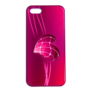 COVER CROMATA PER iPHONE 5/5S CON INSERTO