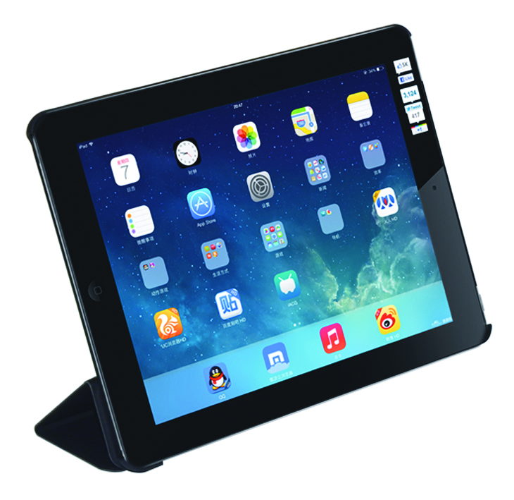 COVER PLAST CON PATTA MAGNET AVVOLGIB X IPAD5AIR