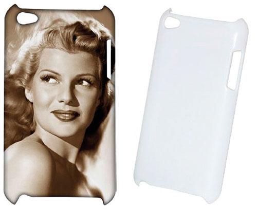 COVER 3D PER IPOD TOUCH 4 (BIANCA LUCIDA)