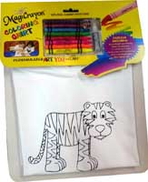 Kit t-shirt magic crayon