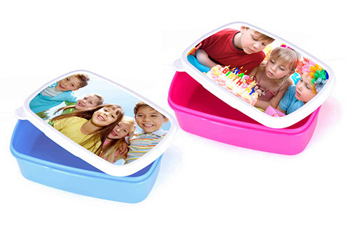 Lunch box con inserto in alluminio sublimabile