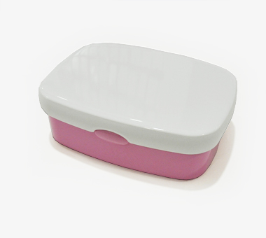 Lunch box forma ovale sublimabile in 3D