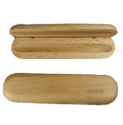 SCATOLA PER PENNE IN LEGNO NATURALE