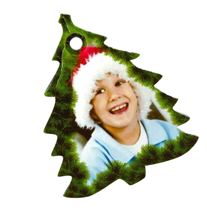 FG A4 CON 8 ORNAMENTI NATALIZI IN CARTONE - ALBERO