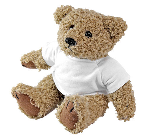 Peluche orsetto piccolo con TShirt personaliz.18cm