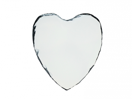 Pietra ardesia con piedini cuore 20x25