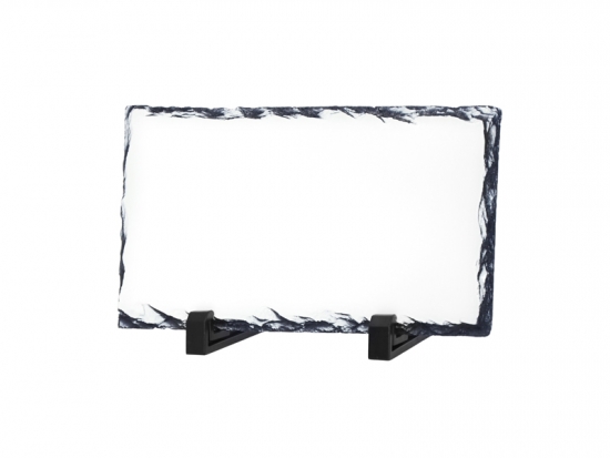 Pietra ardesia con piedini rettangolare 16x30