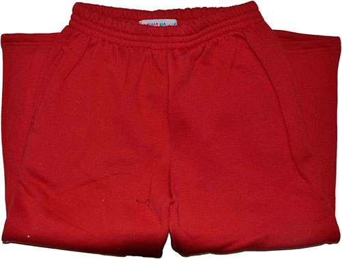 PANTALONE BABY ROSSO