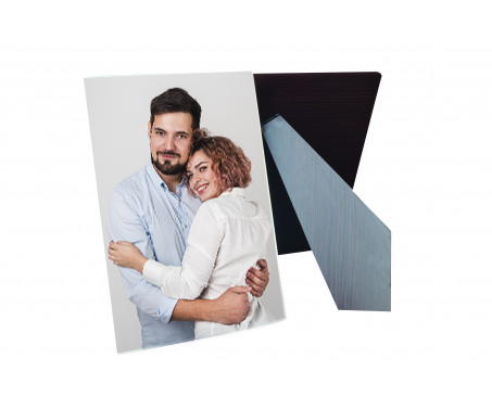 Pannello Fotografico in HDF con cravatta Bianco Lu