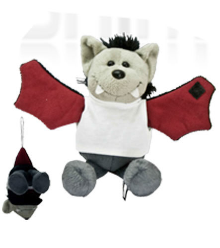 Peluche pipistrello con t-shirt personalizzabile