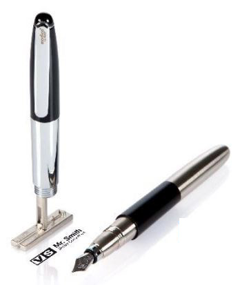 PENNA CON INCHIOSTRO SPECIALE PER TIMBRO FIRMA