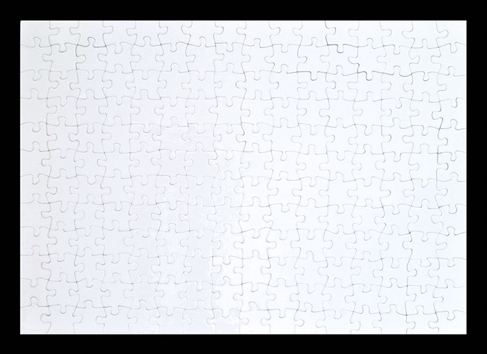 Puzzle in cartone rettangolare 285x400 192 tes.