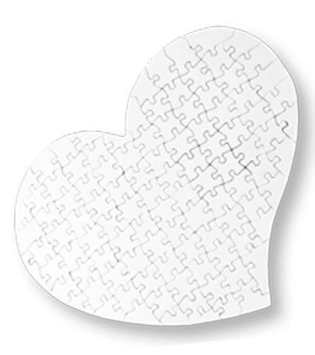 Puzzle in cartone cuore 200x245 111 tes.