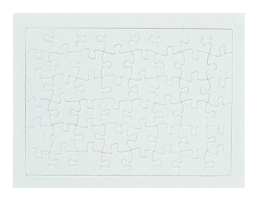 Puzzle in cart.rett. con cornice 150x200 48 tes.