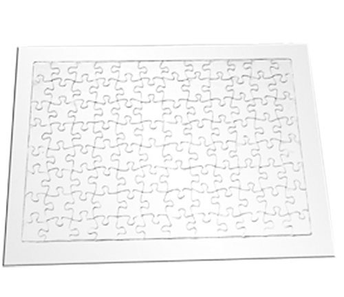 Puzzle in cart. rett. con cornice 200x285 96 tes.