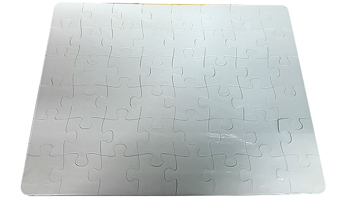 Puzzle in polimero rett. stamp. su 2 lati 192x257