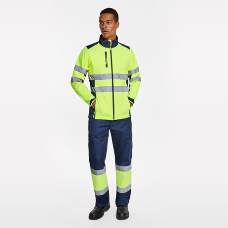 GIACCA SOFT SHELL ALTA VISIBILITA' ANTARES