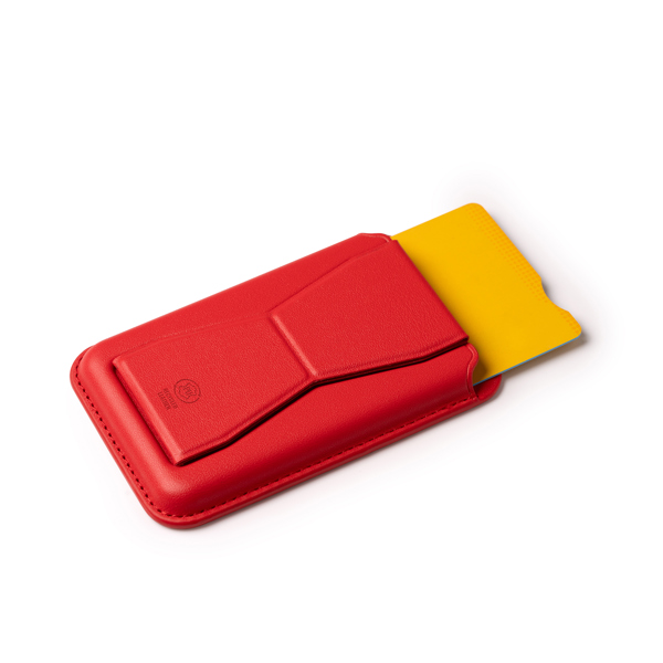 Portacarte SEKUN con supporto pieghevole