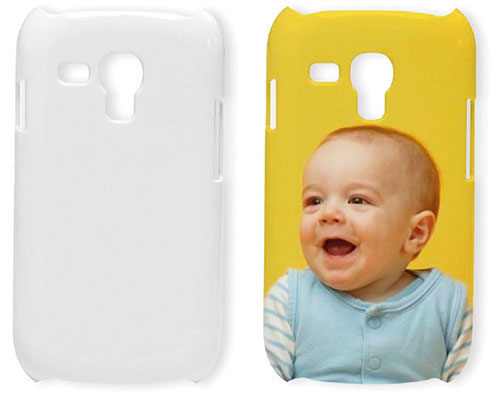 COVER 3D PER GALAXY S3 MINI BIANCA MATTA