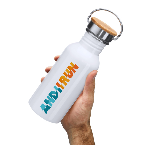 Borraccia in acciaio inox e Bambù Boina 620 ml