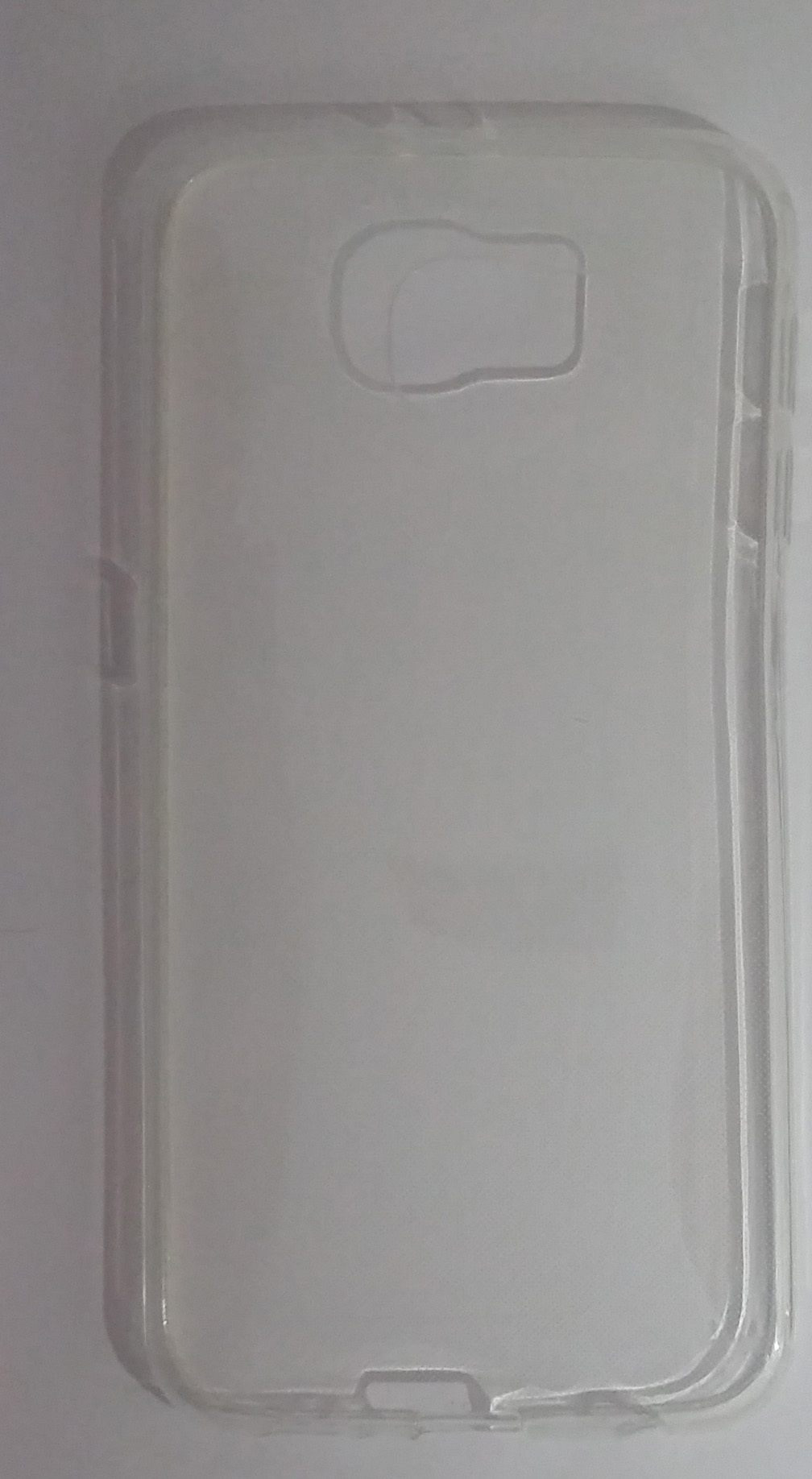 COVER GOMMA TRASP X STAMPA UV X GALAXY S6