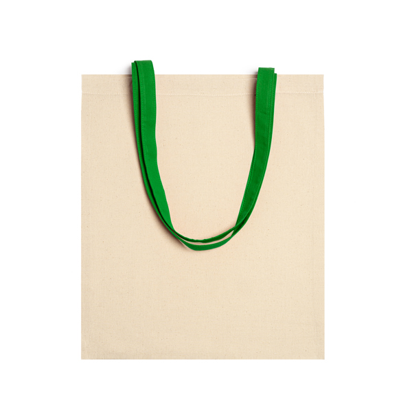 SHOPPER NIZA COTONE 105g/m² E MANICI COLORATI