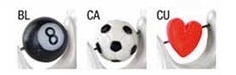Decoro per tazza spinning cod: 622SFERA