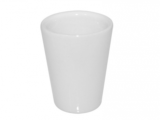 BICCHIERINO CONICO IN CERAMICA 1,5 OZ
