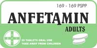 FOGLIO TRANSFER ANFETAMINE GRANDE 30X15