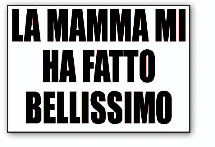 FOGLIO TRANSFER BELLISSIMO BAMBINO