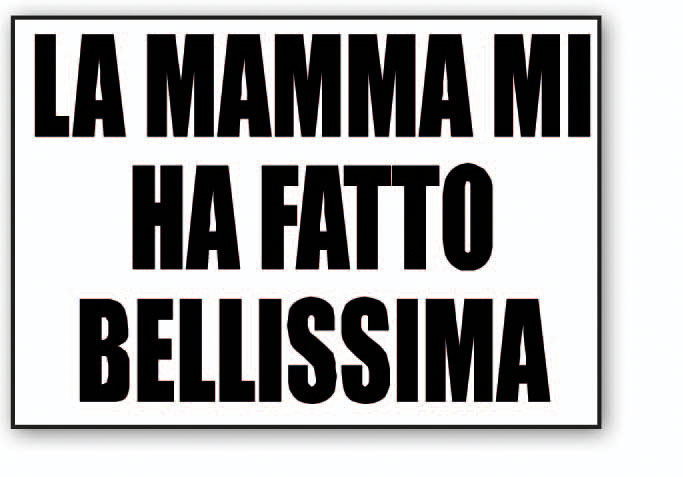 FOGLIO TRANSFER BELLISSIMA BAMBINA