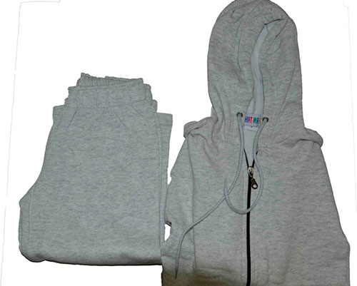 TUTA BABY ZIP CRISAN ANTRACITE