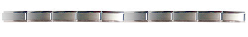 Stecca di 14 magl 9 mm arg. op. non pers