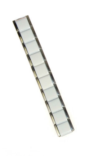 Stecca 10maglie 13mm bianca no personali
